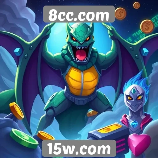 Exploração das categorias de jogos em 8cc.com